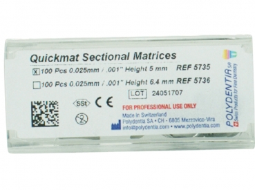 Matrici par?iale Quickmat 0,025/5 100 buc.
